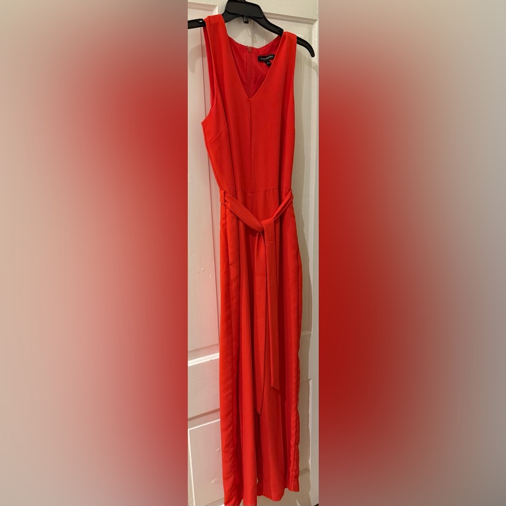 Orange Banana Republic jumpsuit